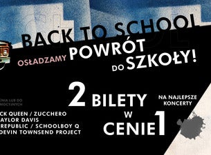 2 bilety na koncert w cenie 1 na ticketmaster