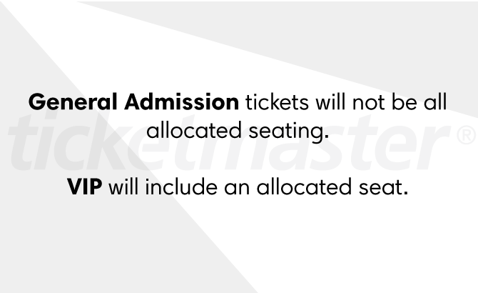 Seating Chart: General Admission