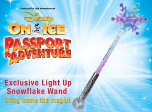 Disney On Ice! Passport to Adventure Light-Up Snowflake Wand presale information on freepresalepasswords.com