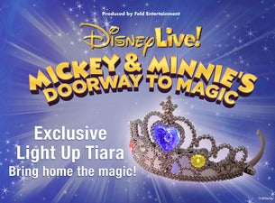 Disney Live! Mickey &amp; Minnie&#039;s Doorway to Magic Light-Up Tiara presale information on freepresalepasswords.com