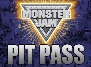 Monster Jam Party in the Pits: Pit Pass presale information on freepresalepasswords.com