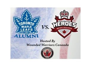 Heroes Hockey Challenge - Toronto Maple Leafs Alumni v HHC Warriors presale information on freepresalepasswords.com