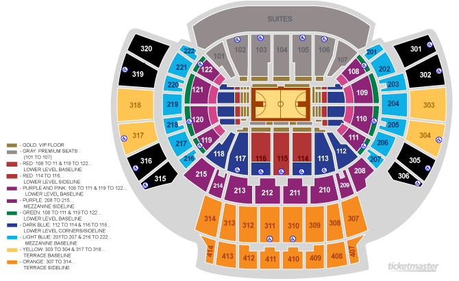 State Farm Arena Seating Chart Atlanta