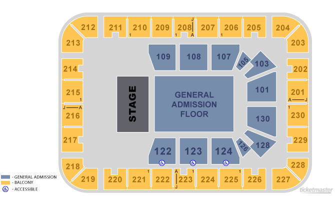 Us Cellular Center Seating Chart Asheville Nc