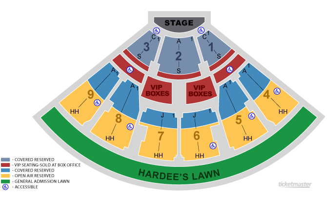 Verizon Wireless Amphitheater Seating Chart St Louis