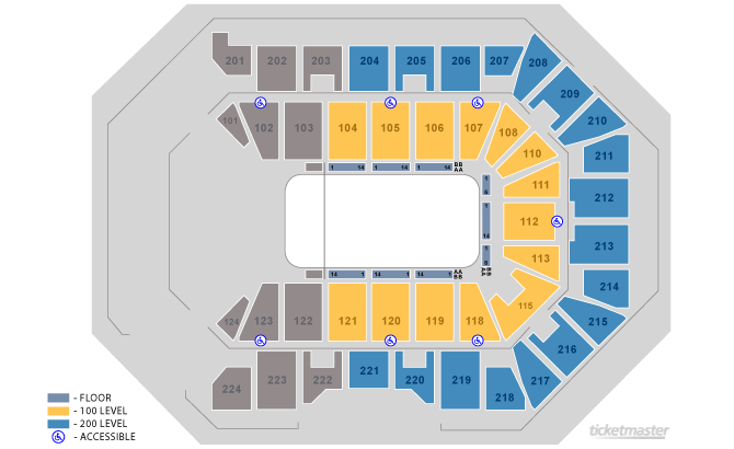 Bmo Harris Rockford Seating Chart