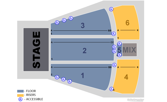 Hard Rock Casino Seating Chart