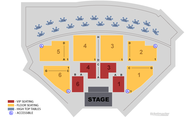 Thunder From Down Under Seating Chart Las Vegas