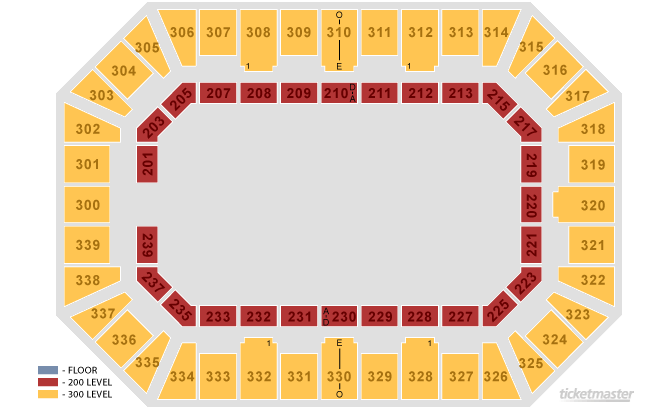 Lacrosse Center Seating Chart