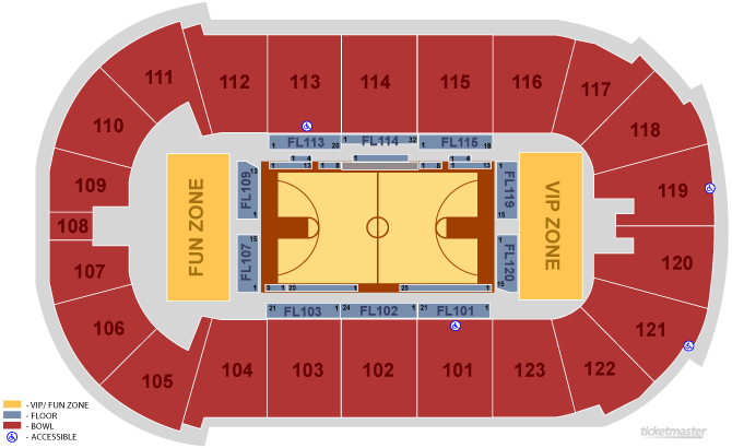 State Farm Arena Mcallen Seating Chart