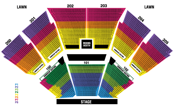 Choctaw Grand Theater Seating Chart