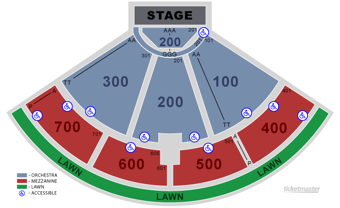 Mi Lottery Amphitheater Seating Chart