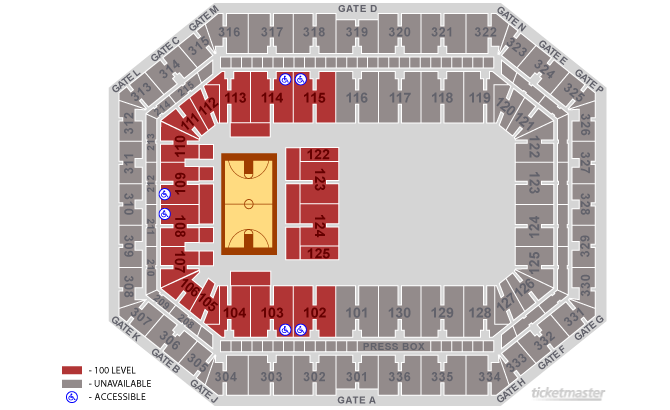 Carrier Dome Detailed Seating Chart