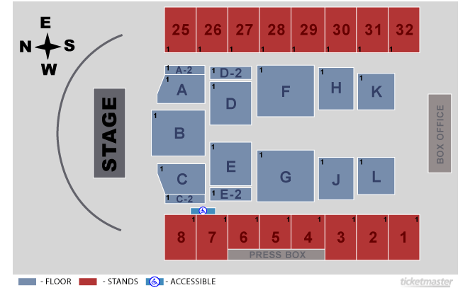 Metra Park Seating Chart