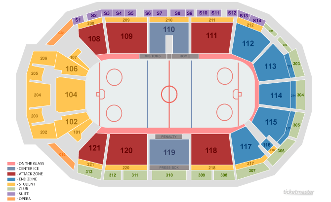 Penn State Hockey Seating Chart