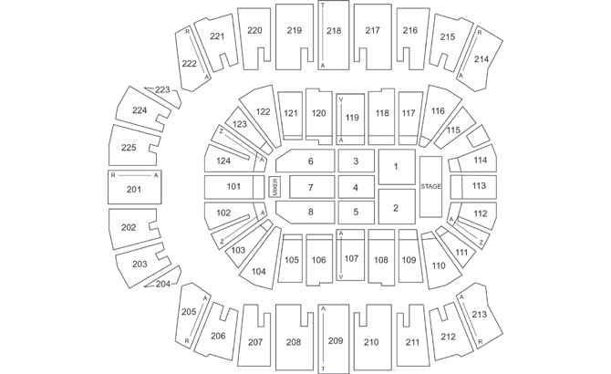 Centurylink Bossier Seating Chart