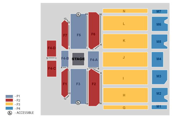 Colosseum Windsor Seating Chart