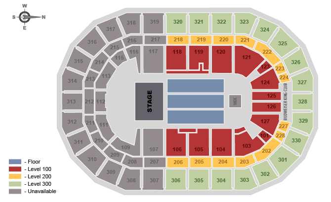 Mts Centre Seating Chart