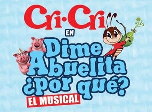 Dime Abuelita ¿Por qué? con las canciones de CriCri Boletos Dime Abuelita ¿Por qué? con las canciones de CriCri Boletos