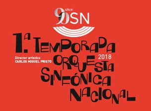 Orquesta Sinfónica Nacional Boletos Orquesta Sinfónica Nacional Boletos