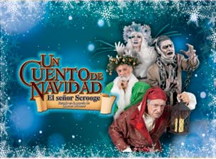 Un Cuento de Navidad, el señor Scrooge Boletos Un Cuento de Navidad, el señor Scrooge Boletos
