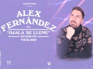 Alex Fernandez - Ojalá Se Llene Tour 2019 Boletos Alex Fernandez - Ojalá Se Llene Tour 2019 Boletos