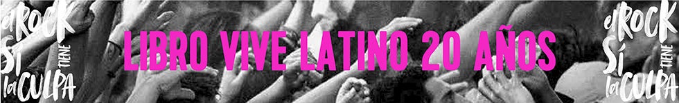 Libro Vive Latino 20 años