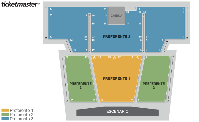 Mapa: Teatro Julio Prieto