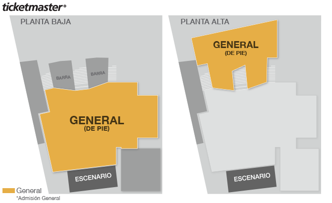 Mapa: Sala