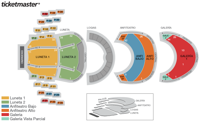 Mapa: Palacio de Bellas Artes