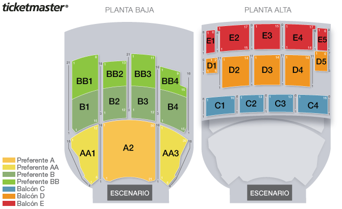 Mapa: Teatro Metropolitan