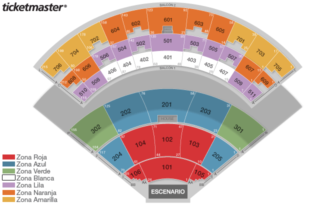 Mapa: Auditorio Telmex