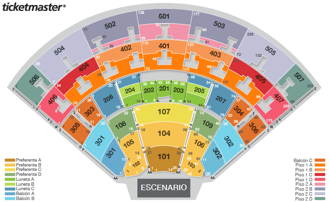 Mapa: Juanes