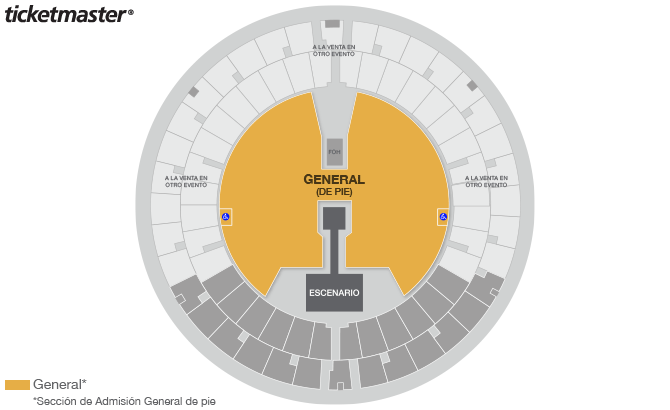 Mapa: Billie Eilish General