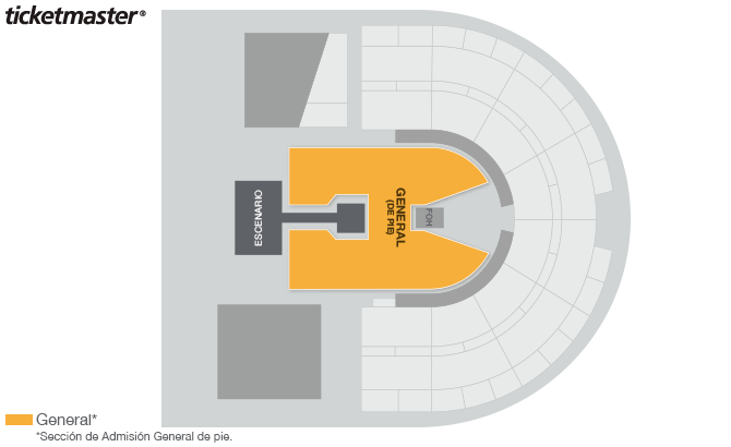 Mapa: Billie Eilish General