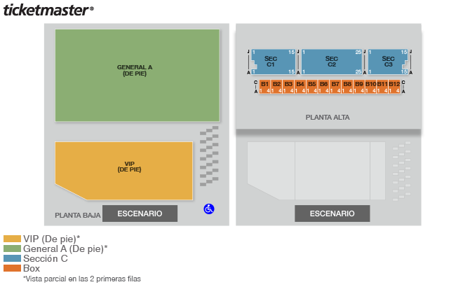 Mapa: Louis Tomlinson VIP