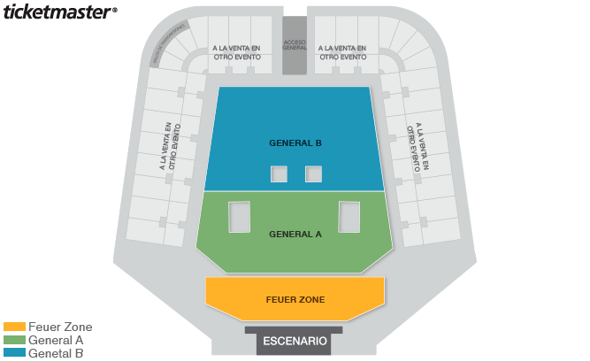 Mapa: Rammstein Feuerzone GA General