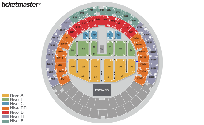 Mapa: Marc Anthony I