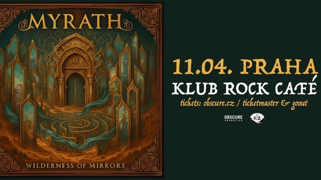 MYRATH v Rock Café, Praha 1 11/04/2026