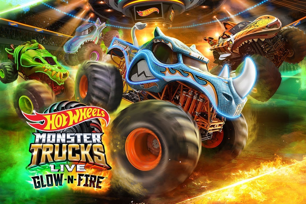 Club Level Seating: Hot Wheels Monster Trucks Live Glow-n-fire