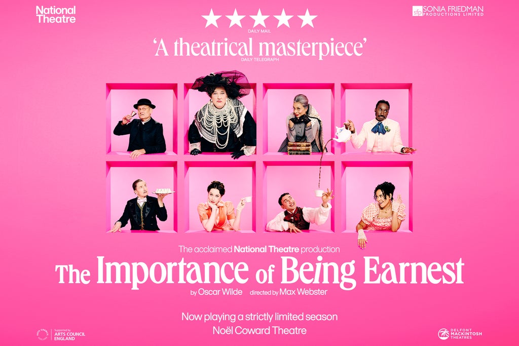 The Importance of Being Earnest show poster