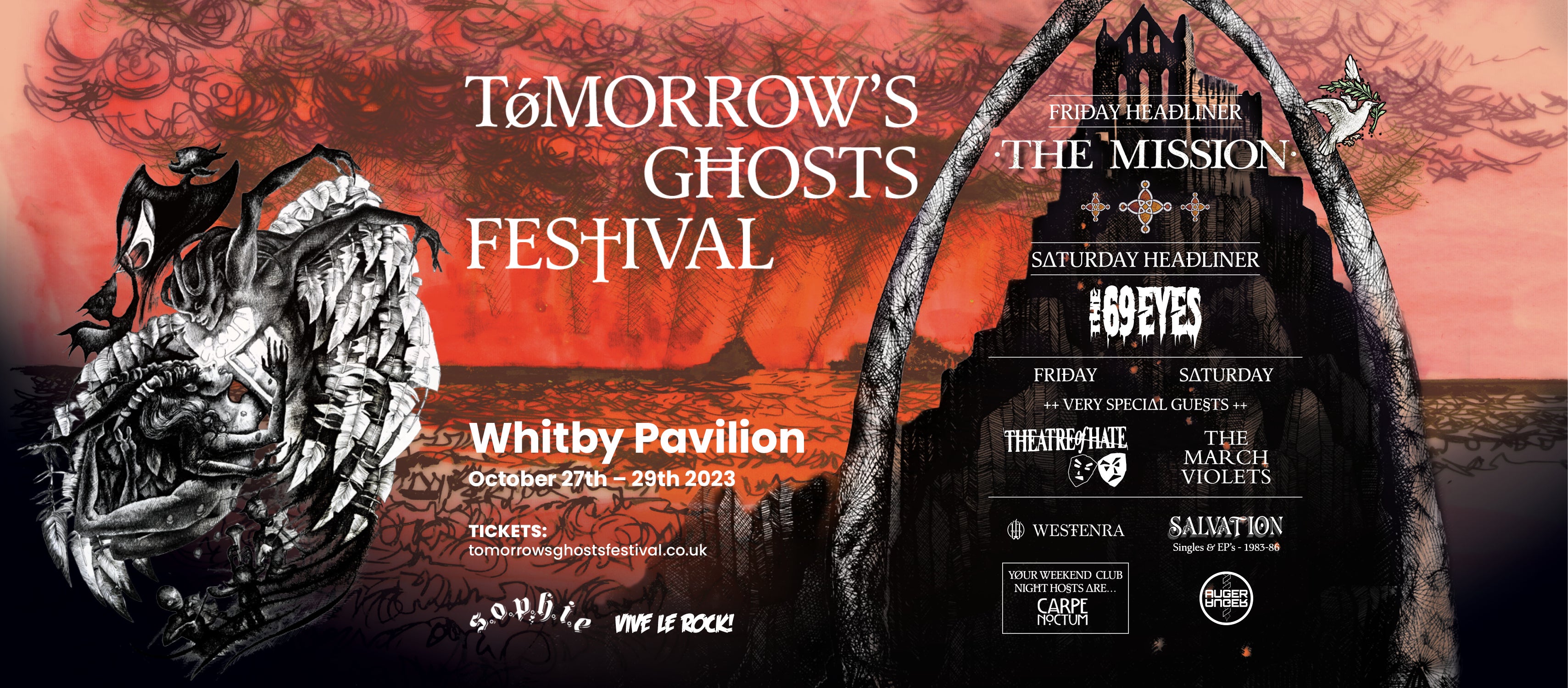 Tomorrow&#039;s Ghosts Festival presale information on freepresalepasswords.com