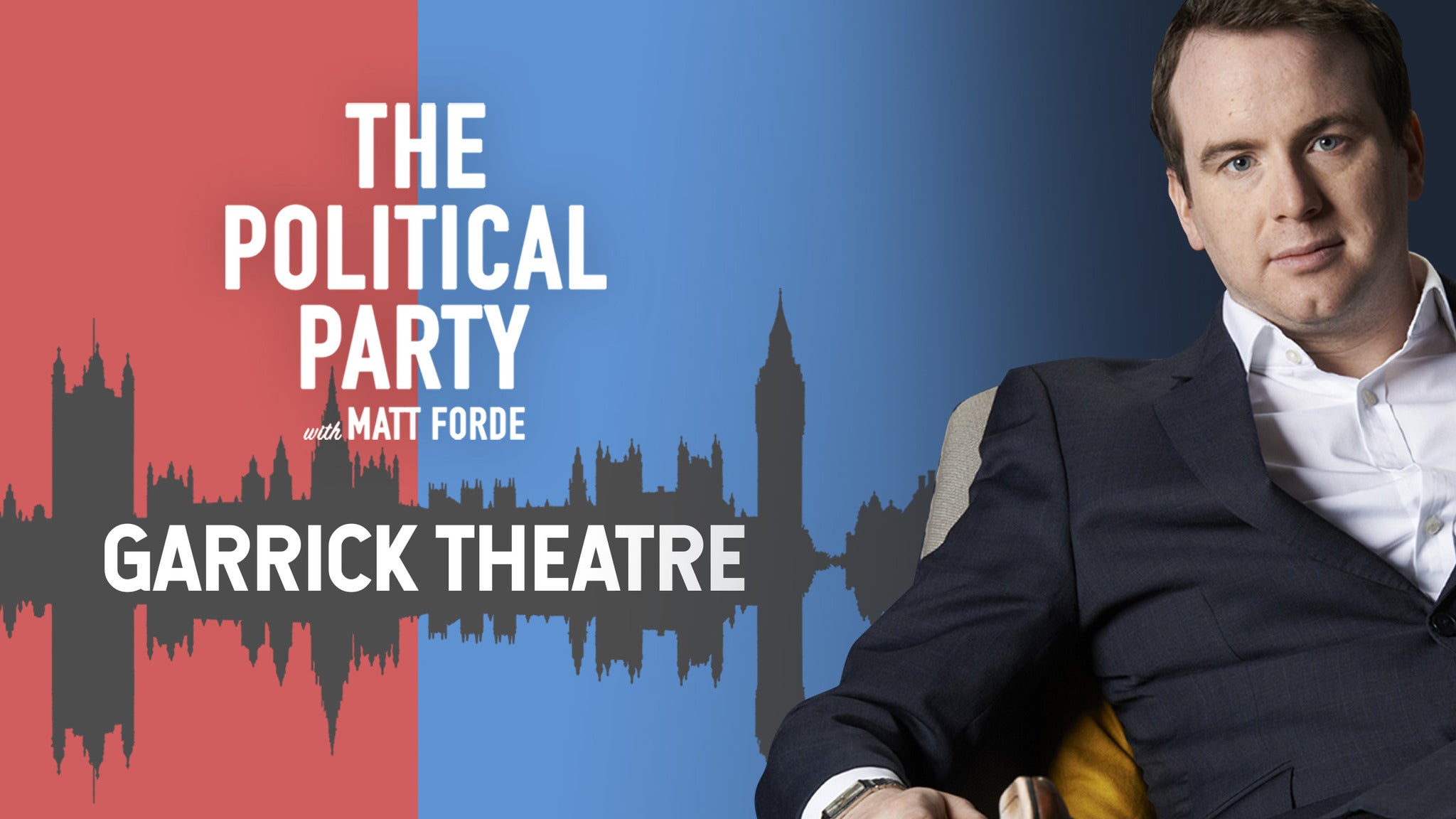 Matt Forde's Political Party Podcast Event Title Pic