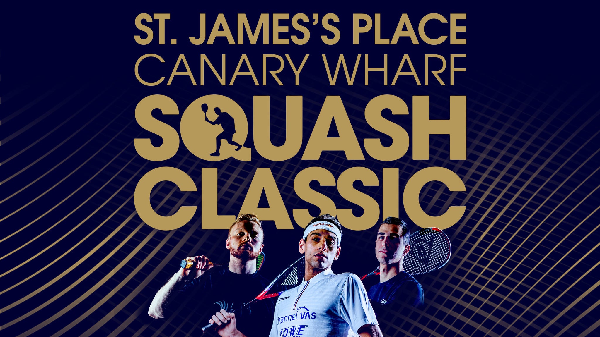 Canary Wharf Squash Classic 2021 Event Title Pic