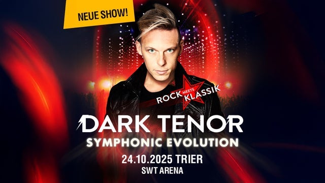 The Dark Tenor – Rock meets Klassik in Theater am Marientor, Duisburg 28/03/2025