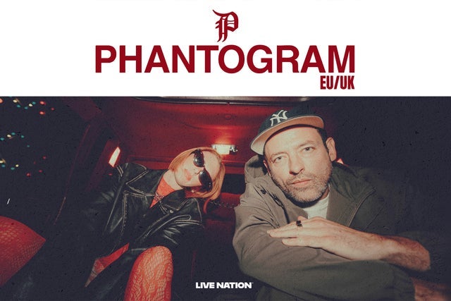 Presales to phantogram: members use these when buying pre-sale tickets