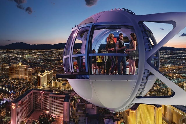 High Roller Wheel Private Cabins