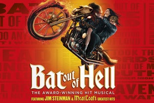 BAT! 50th Anniversary - Bat Out of Hell - Venue Premium Tickets in Central Pennsylvania