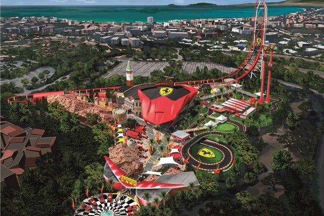 Ferrari Land presale information on freepresalepasswords.com
