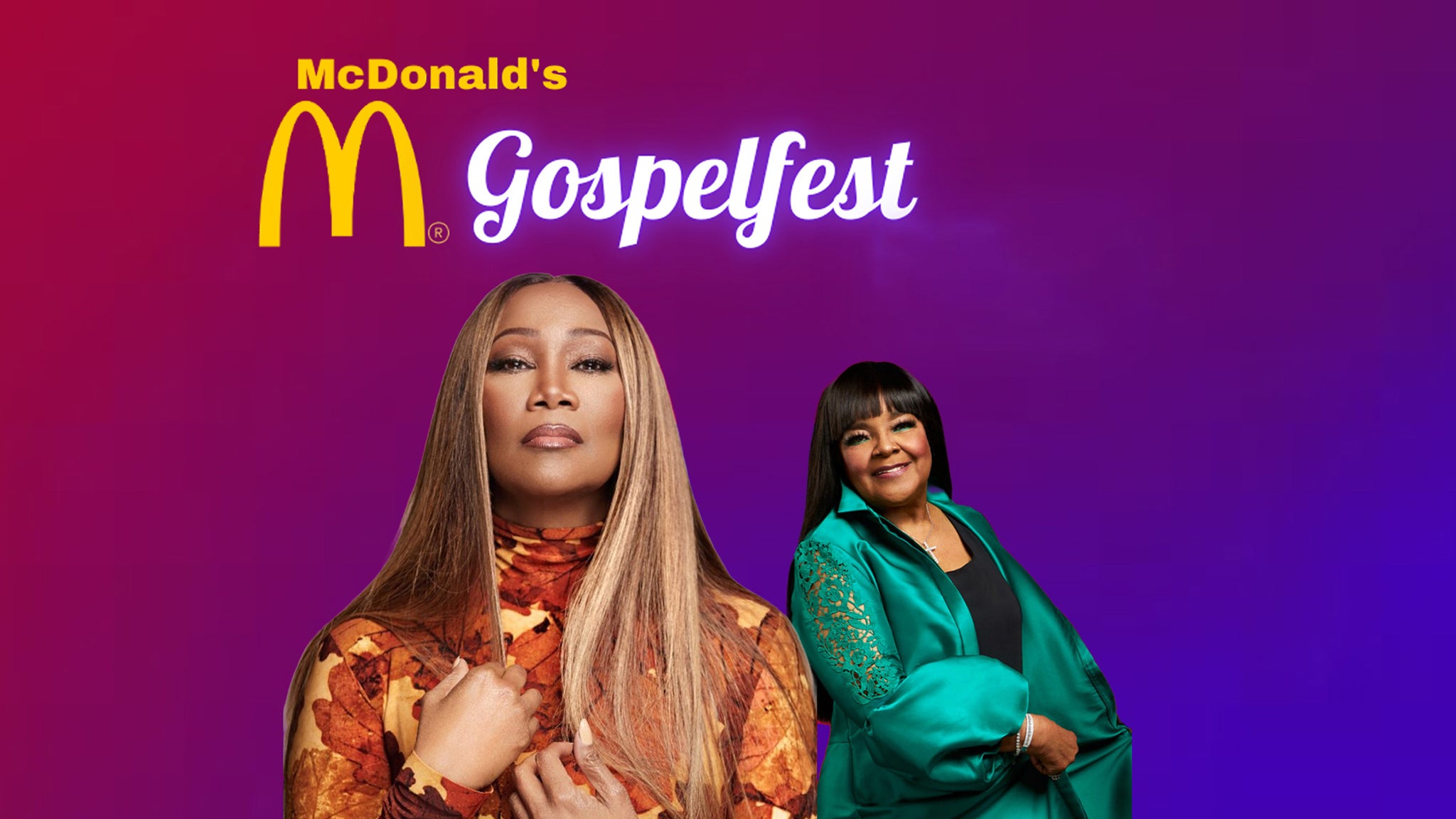 McDonald's Gospelfest presale information on freepresalepasswords.com